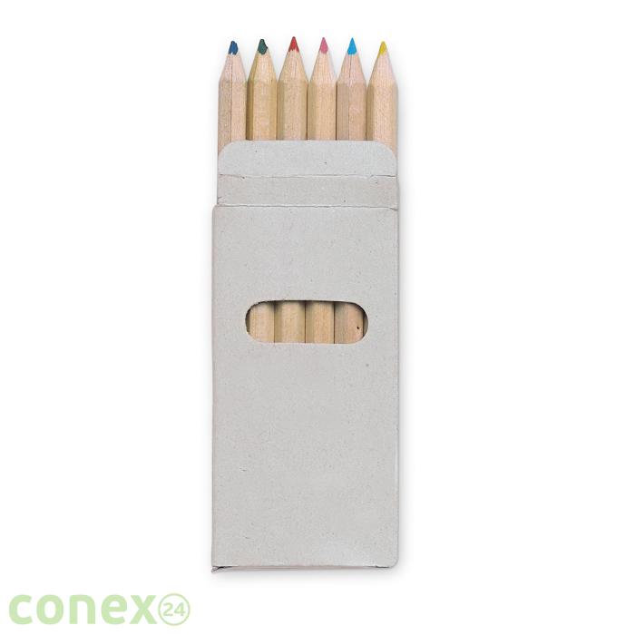 6 kolorowych ołówków ABIGAIL