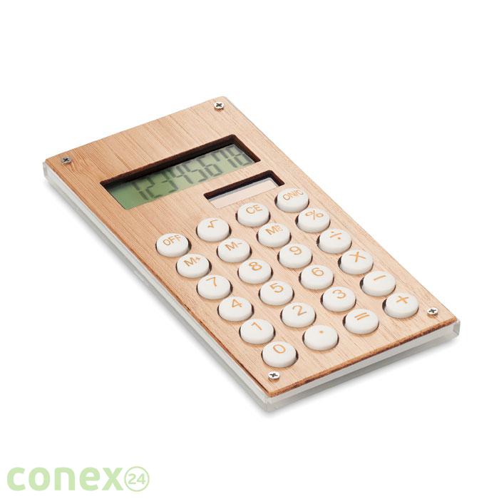 8-cyfrowy kalkulator bambusowy CALCUBAM