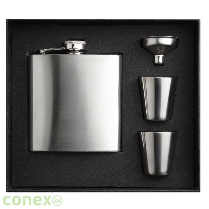 Piersiówka SLIMMY FLASK SET