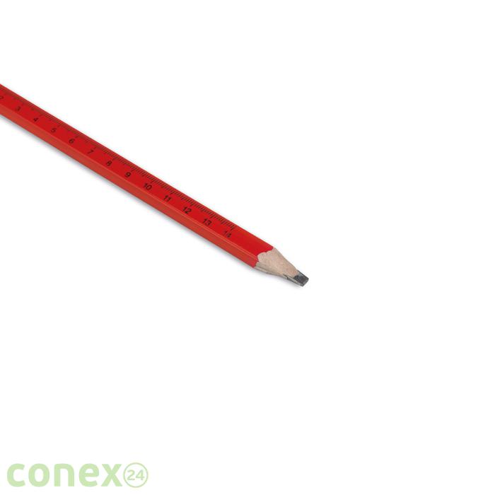 Ołówek stolarski z linijką MADEROS 