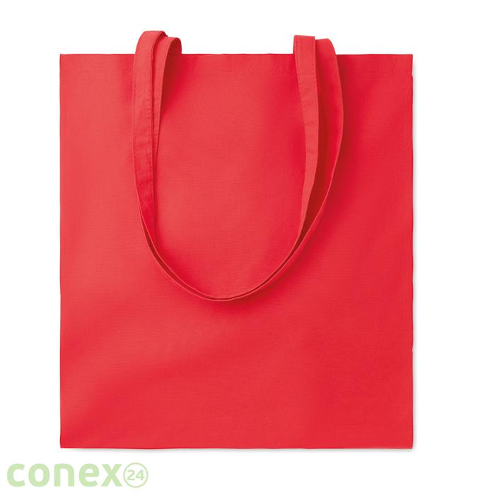 Torba na zakupy COTTONEL COLOUR + (czerwony)